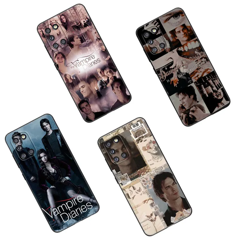 The Vampire Diaries Phone Case For Samsung Galaxy A01 A03 Core A04 E A02 A05 A10 A20 A21 A30 A50 S A6 A8 + A7 2018 Black Cover