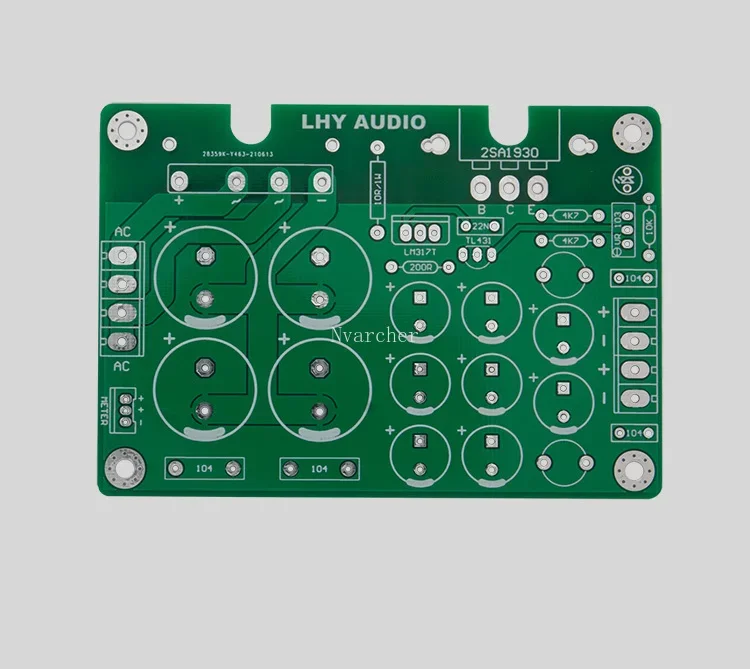 Papan Penstabil Tegangan DC Nvarcher Toshiba Tabung Besar A1943 Catu Daya Linier DIY