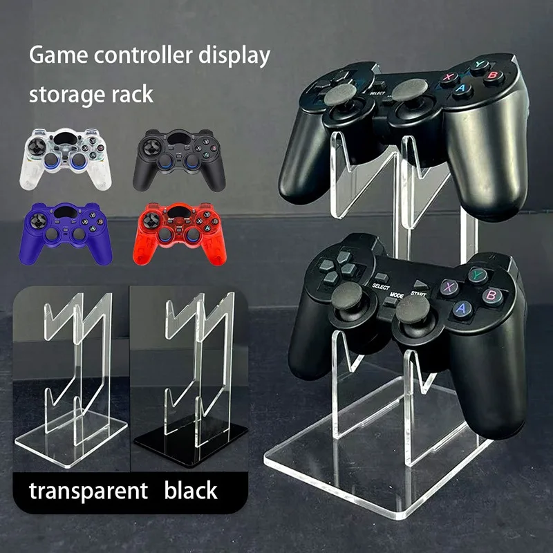 Support universel de contrôleur de jeu pour Xbox Switch PS5 PS4, poignée de jeu transparente, support de Base d'affichage pour Console de jeu et téléphone