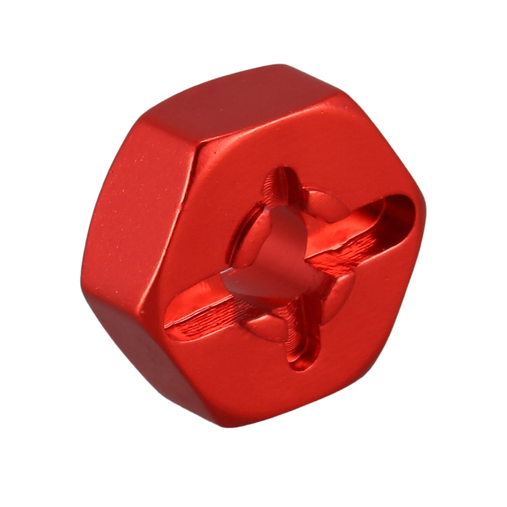 80X سبائك الألومنيوم 12 مم الموحد محور عجلات عرافة محول ترقيات ل Wltoys 144001 1/14 RC قطع غيار السيارات، أحمر