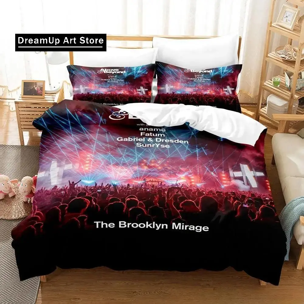 3d Print Music Band Above & Beyond Bedding Set Boys Girls Twin Queen Size Duvet Cover Pillowcase Bed Kids Adult Home Textiles