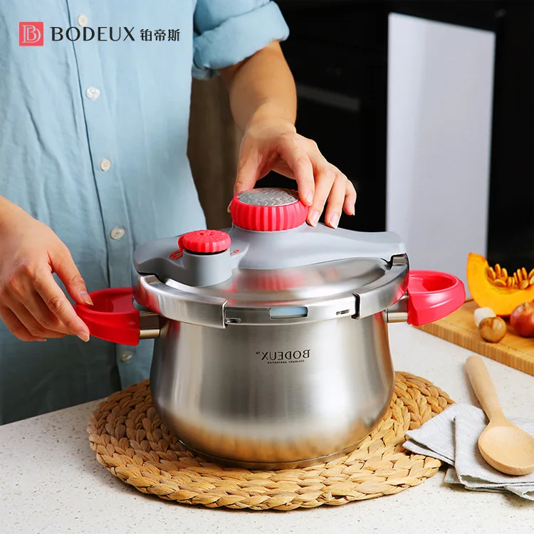 

Household thickened explosion-proof 304 stainless steel pressure cooker gas induction cooker universal kitchen accessories