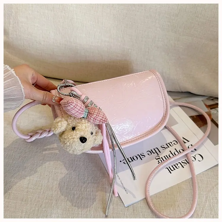 

Vintage Elegant WomenS Diaper Bag High End Classic Leather Design Fashionable Tote Bag Casual Simple Messenger Crossbody Handbag