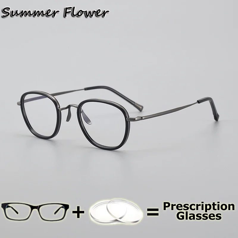 

Optical Lenses with Recipe Photochromic Lens Optical Eyewear High End Men Anti Blue Light Glasses Fashion Myopia Glasses