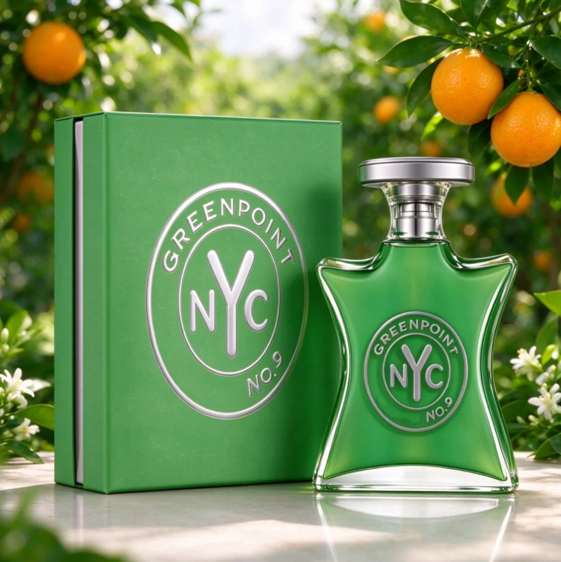 Bondd Bondd No.9 Greenpoint has a fresh aquatic green floral scent, 3.4oz/100ml, with a fresh and moist urban garden feel. Long-lasting freshness, suitable for various occasions, comes in a gift box, a great gift choice. - Aliexpress Deal