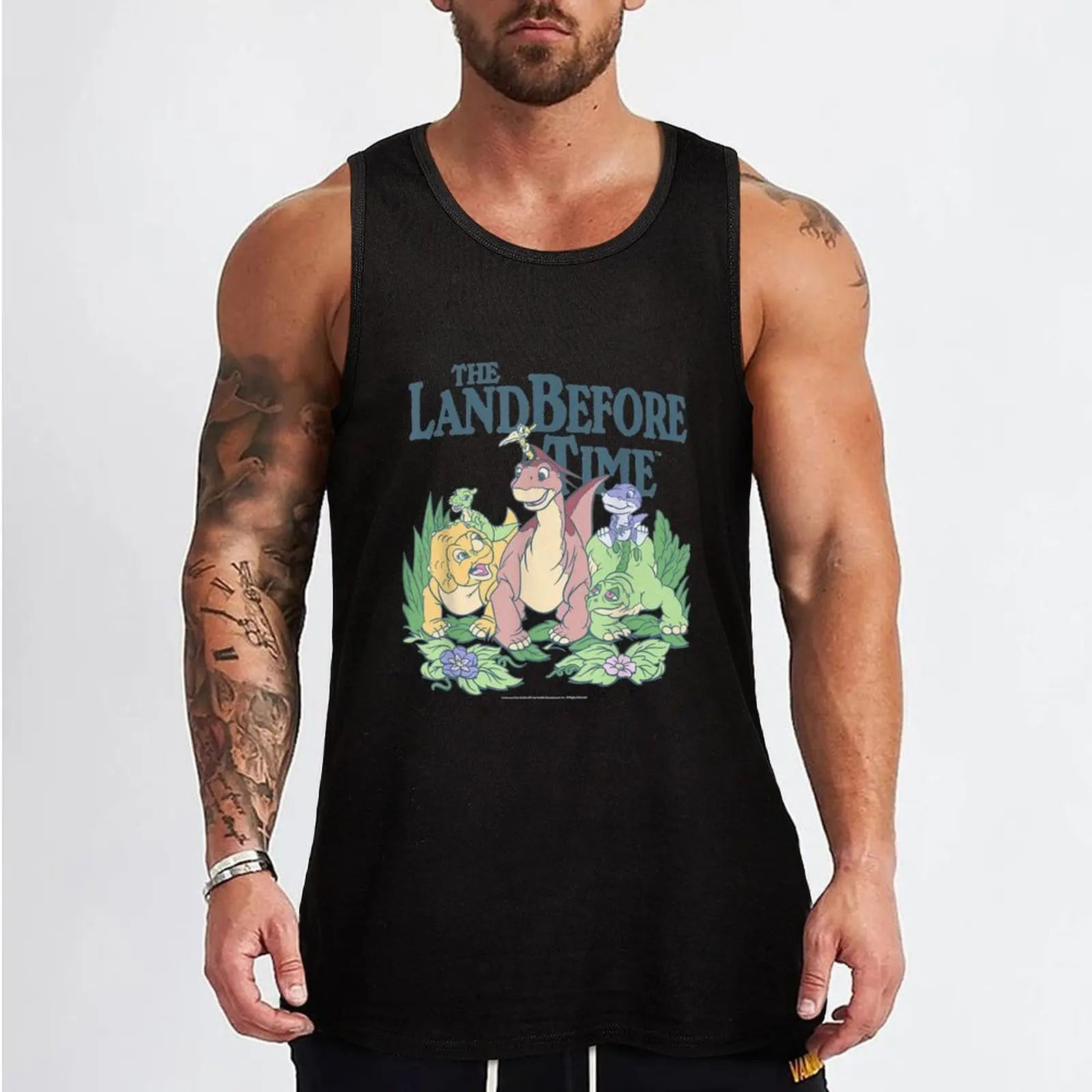 Land Before Time Pastel Dinosaur Friends Tank Top mens designer clothes new in tops & t-shirt anime clothes