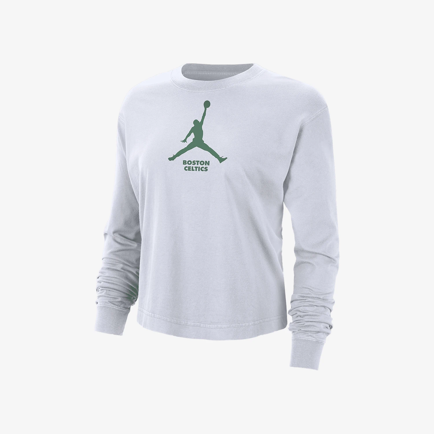 

Nike genuine JORDAN women's knitted loose casual round neck long sleeved T-shirt FN1555-100