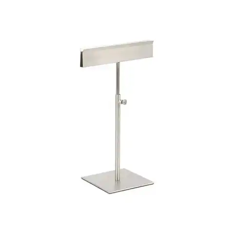 1pcs Stainless Steel Poster Display Stand Table Signage Displays Banners Signs Display Rack Pop Desk Sign Bulletin Board Holder