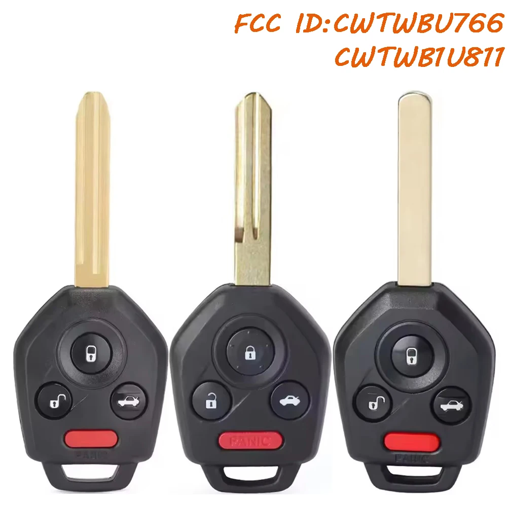

KEYECU CWTWBU766 CWTWB1U811 Дистанционный брелок для Subaru Forester Impreza Legacy Outback STI WRX 4D60/4D62/G чип 315 МГц/433 МГц