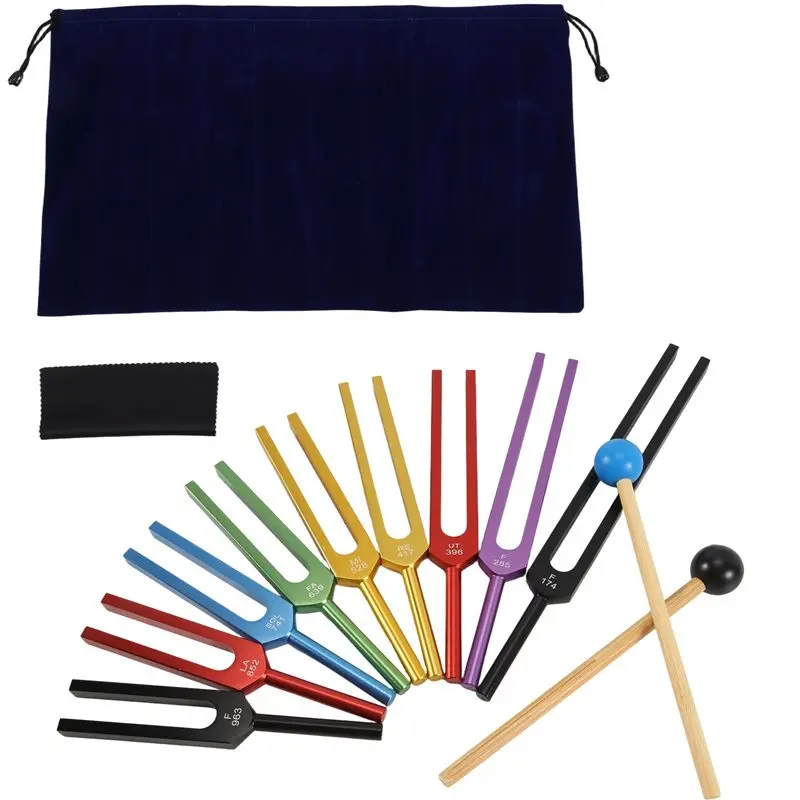 ab31-tuning-fork-set-9-pcs-color-tuning-forks-for-healing-chakrasound-therapykeep-bodymind-and-spirit-in-perfect-harmony
