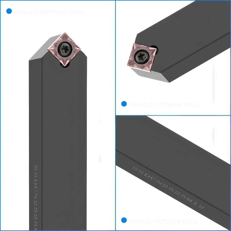 أداة تحول خارجية SSDCN SSSCR SSKCR SSBCR 1010H09 1212H09 1616H09 2020K09 2020K12 2525M12 حامل لإدراج كربيد SCMT #5