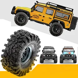 2.2in Crawler Car Tires 136mm Mud Rubber Tyres for 1/10 RC Car Axial SCX10 90046 AXI03007 D90 Traxxas TRX4 Upgrade Parts
