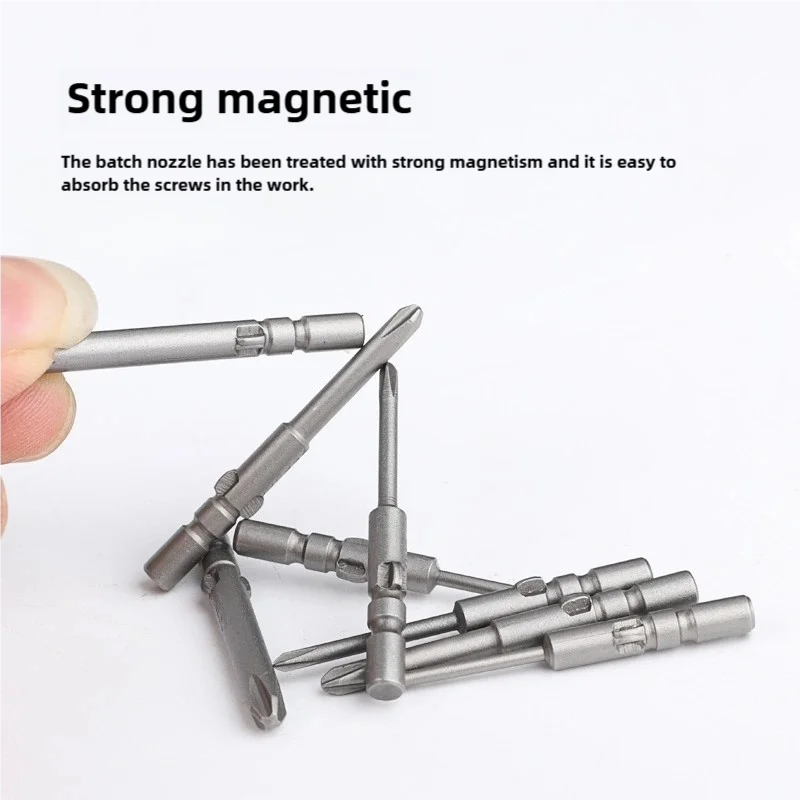 800 Alloy Steel Long Rounded Shank Cross Head Screwdriver Bits 4mm PH00 PH0 PH1 PH2 Magnetic Screwdriver Bits