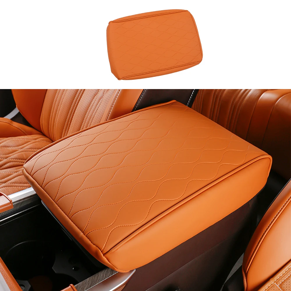 

For GWM Tank 500 Hi4-T Hi4-Z Hybrid Fuel Armrest Box Height Pad Interior Modification Accessories Leather Protective Cover