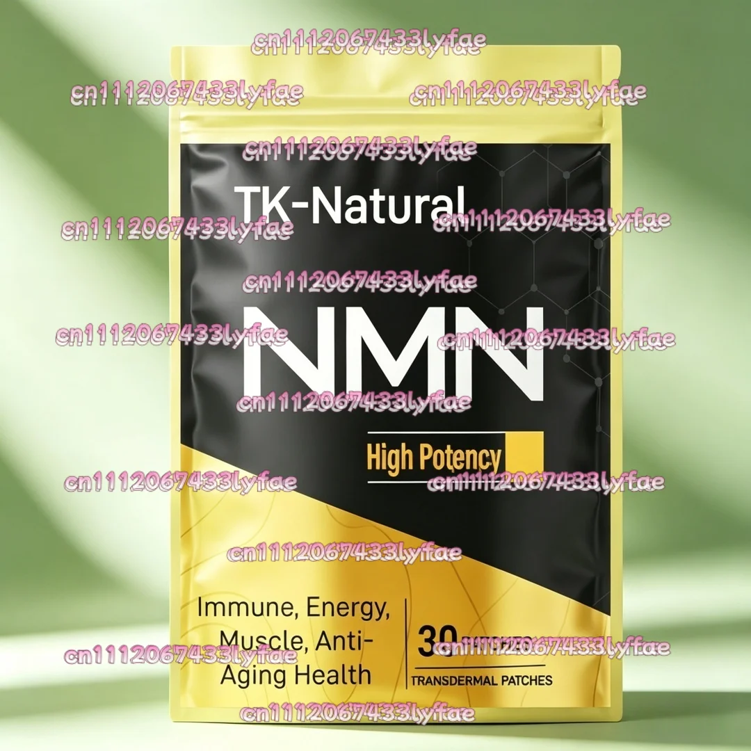 30 Patches NMN (Nicotinamide Mononucleotide) Transdermal Patches for NAD, Cell, Immune, Energy, Muscle, Anti-Aging, Longevity