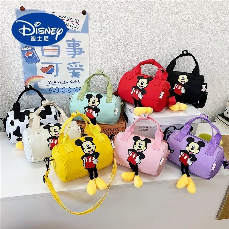 Tas Bantal Disney Mickey Mouse untuk Anak Perempuan |   Tas Selempang & Jinjing Lucu, Tas Bahu Fashion Minimalis