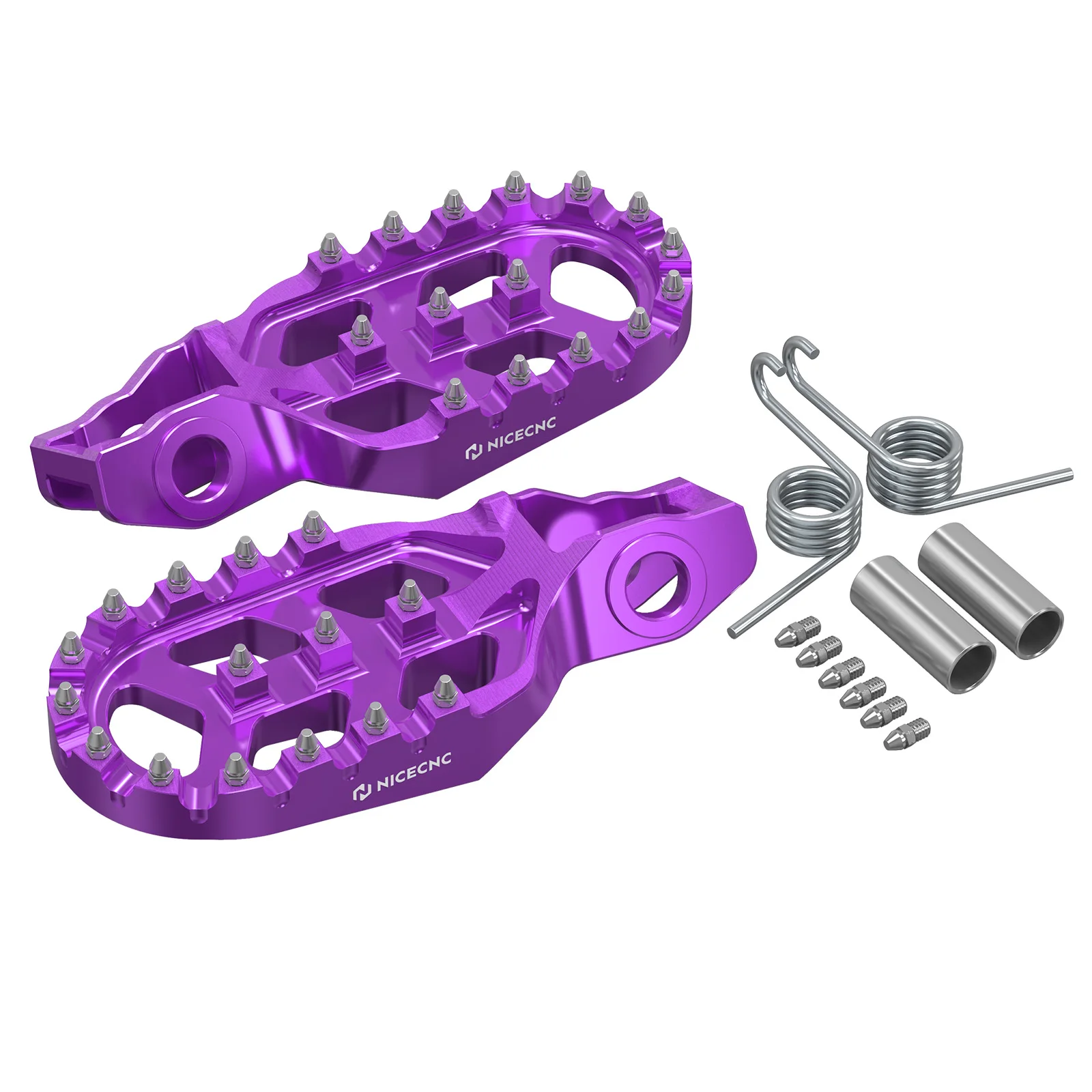 AliExpress NICECNC For Stark Varg EX MX 2024-2025 Electric Bike Extender Foot Pegs Footrests Forged 6061 Aluminium CNC-machined Anodization