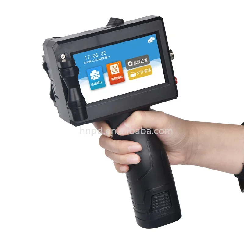 

50mm Smart Automatic Portable Handjet Printer Handheld Inkjet Printer Price Expiry Date Barcode Inkjet Printer