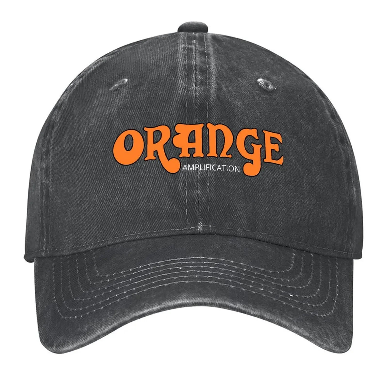 

Orange Amplification Baseball Cap golf hat genuine men's big size hat Unique hats Mountaineering Male Women's