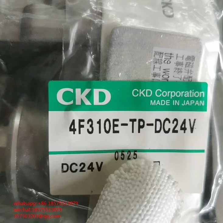 

FOR CKD 4F310E-TP Solenoid Valve E3-TP 4F310E-TP-DC24V-CN Brand New 1 PIECE