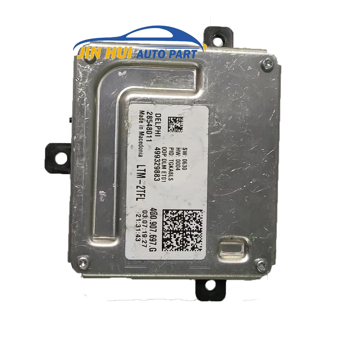 

4G0907697G Оригинальный контроллер светодиодных фар LTM-2TEL 4G0.907.697.G SW 0603 Полный модуль Балластный блок DRL подходит для V W Au di