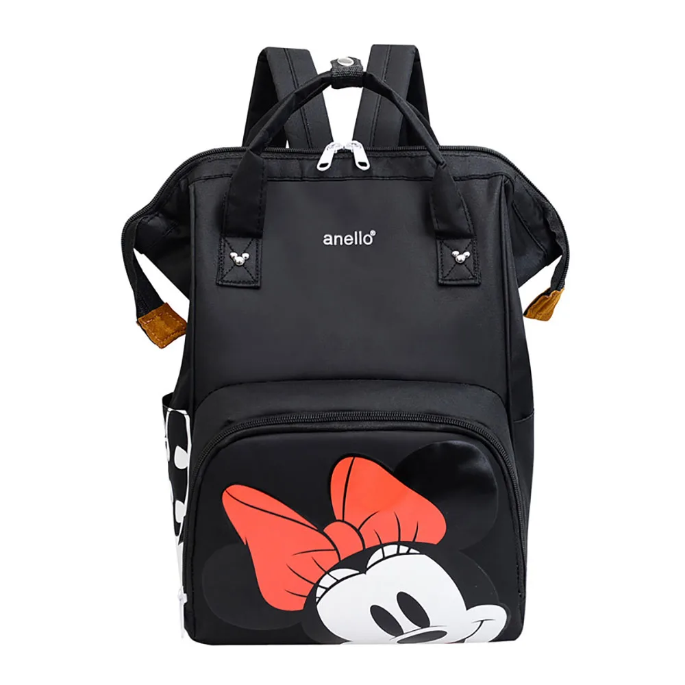 Mochila de Mickey de Disney, mochila de maternidad de gran capacidad, mochila de viaje a la moda para mamás, bolsa de lactancia, cómoda mochila para