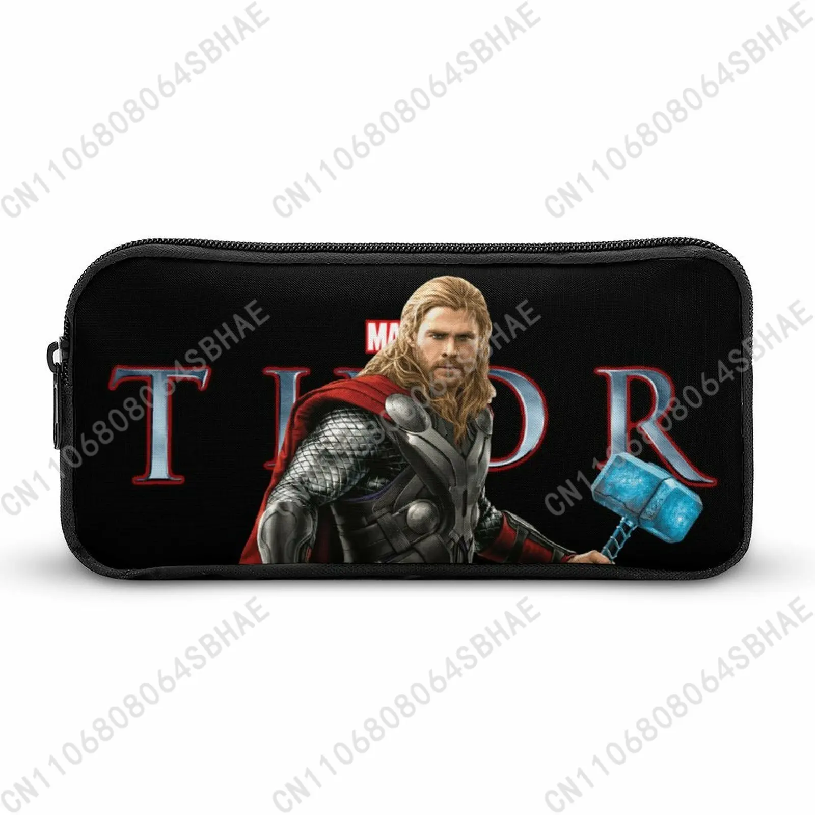 

Marvel The God of Thunder Pencil Case Teens Custom Pattern Simple Pen Bag School Stationery Pouch Personalized Zipper Cosplay