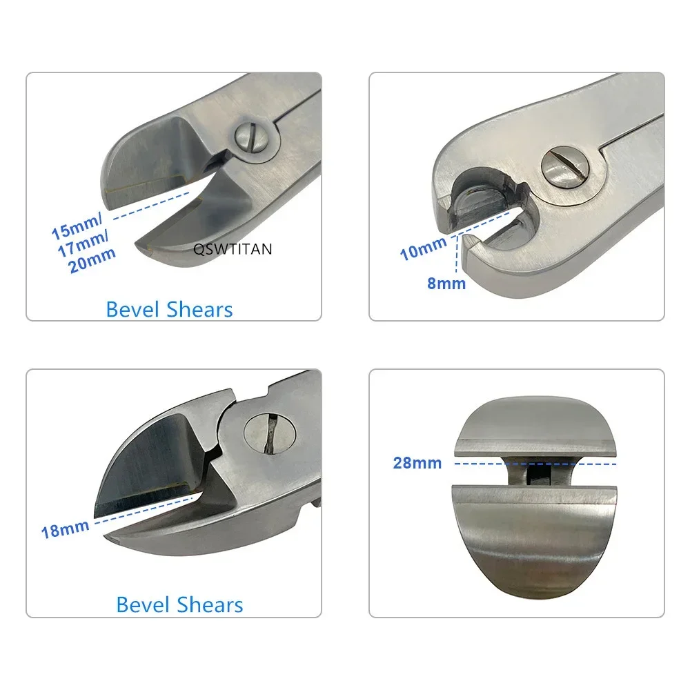 Orthopedics Single/double Joint Bone Scissors Bevel Shears K-Wire Pin Cutter Bone Cutter Scissors Orthopedics Instruments