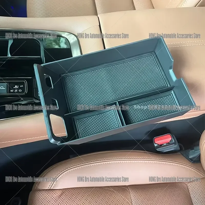 For Toyota Alphard 30 40 Vellfire Executive Lounge Center Console Armrest Storage Box Organizer Interior Accessories