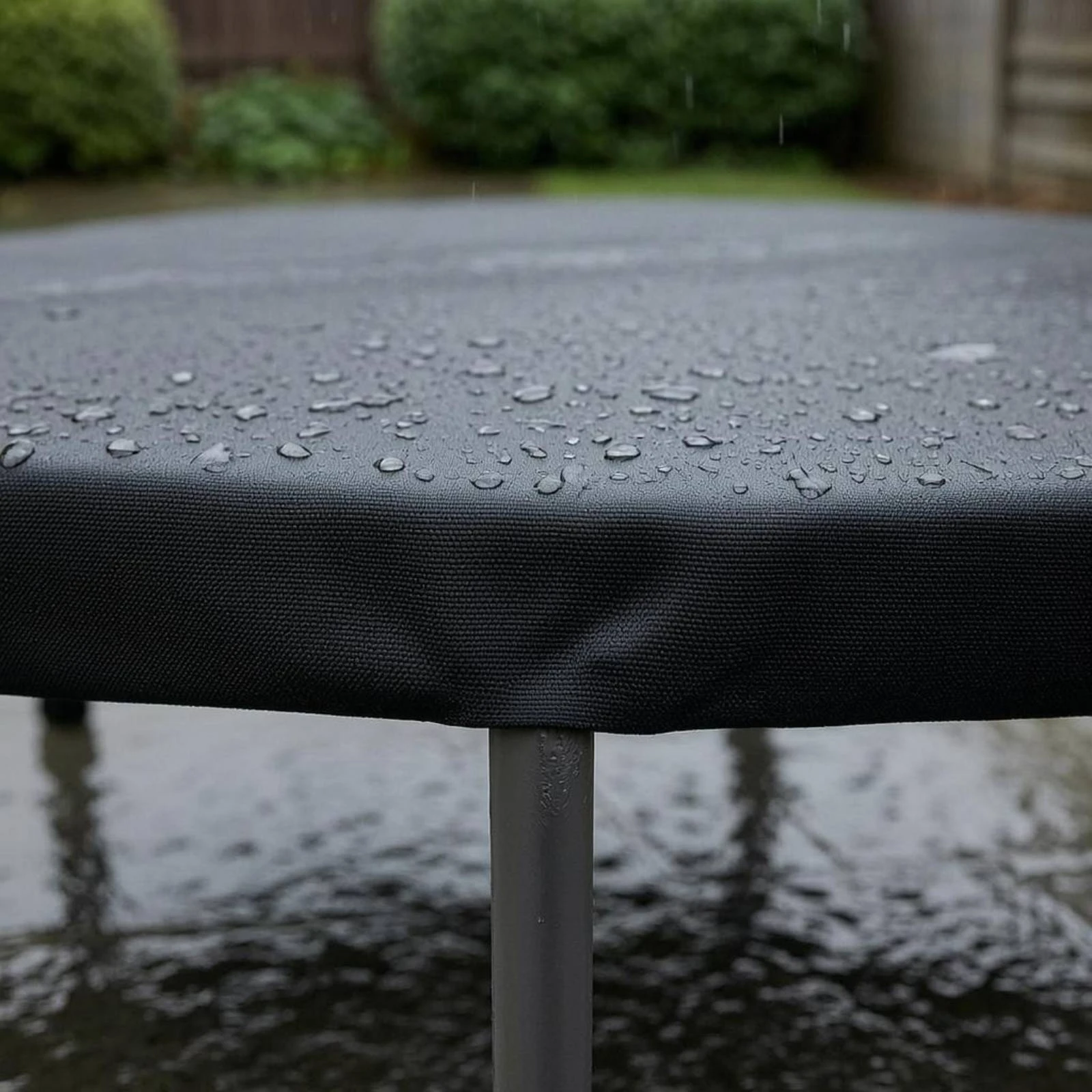 Mini Trampoline Cover 210D Oxford Cloth Trampoline Dust Cover Dustproof Black