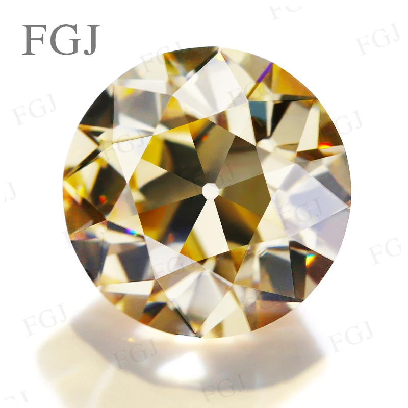 

Hot Sale Moissanite Gemstone Round European Cut VVS1 Wholesale Price Loose Stone Beads For Women Jewelry With GRA Certificate