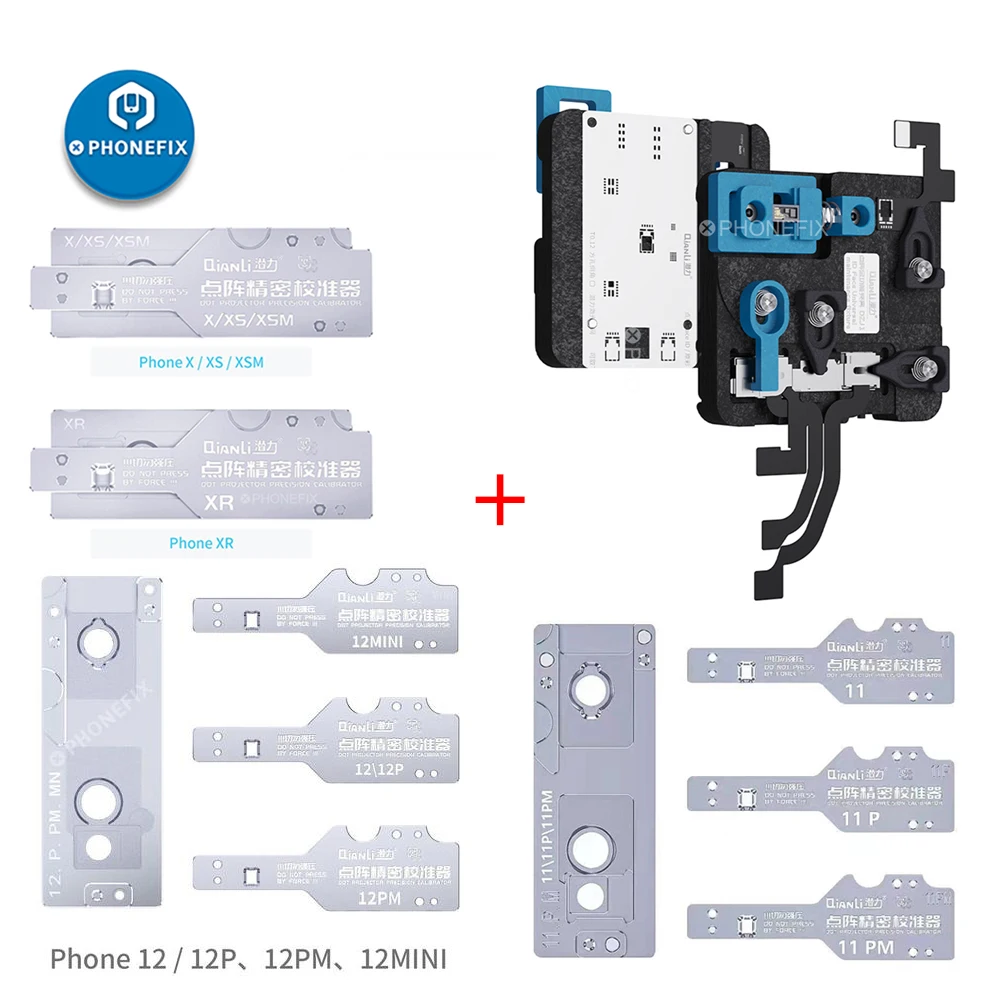 Qianli-calibrador de precisión para proyector WYLIE Dot, accesorio de posicionamiento de reparación de celosía de identificación facial para iPhone