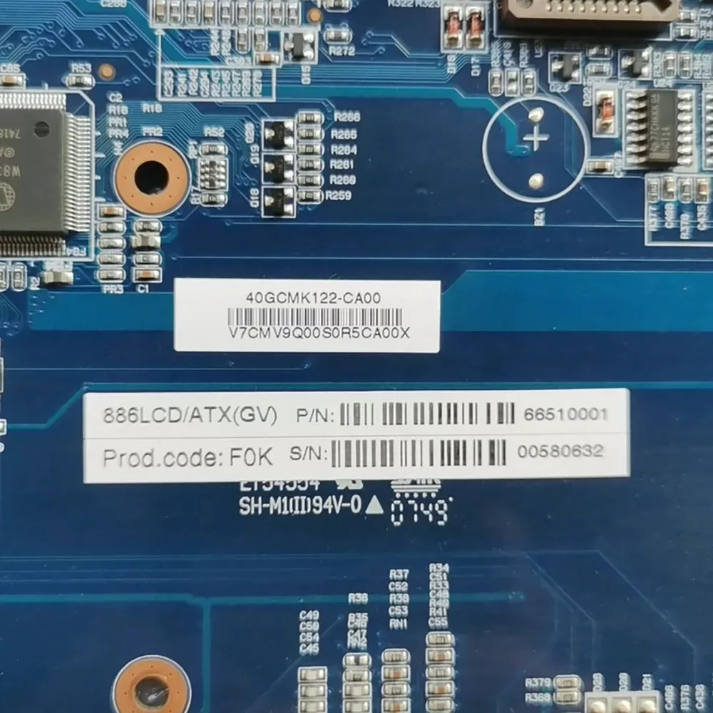 

For KONTRON Motherboard 886LCD/ATX(GV) 886LCD/ATX