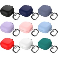 Silicone Case Cover Shockproof Anti-Scratch Shell Protective Headphone Accessories for Samsung Galaxy buds live/2/pro/2 pro/FE