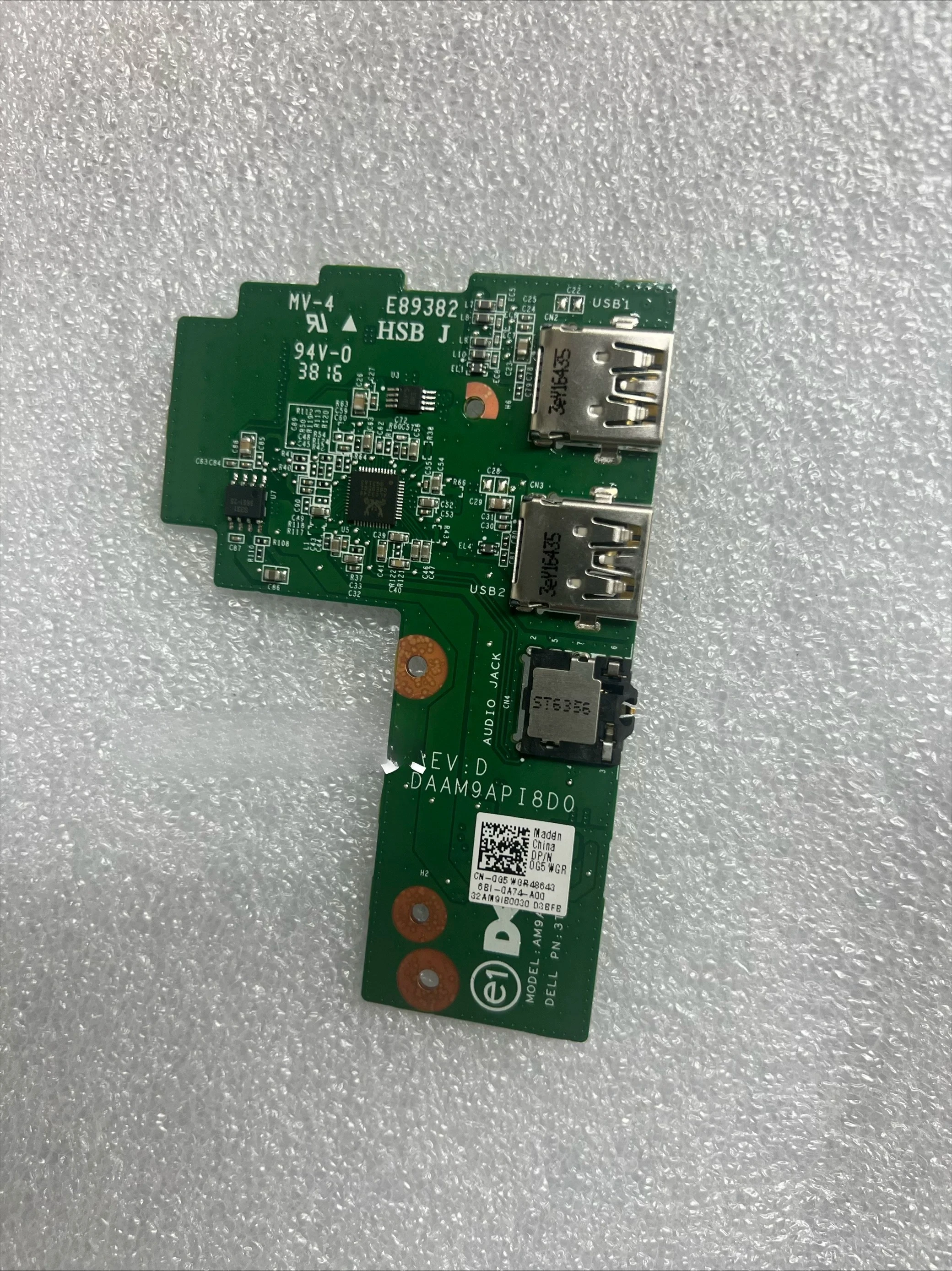 New Original For Dell 15-7559 5577 7557 5576 USB Sound Card Board IO Small Board 0G5WGR