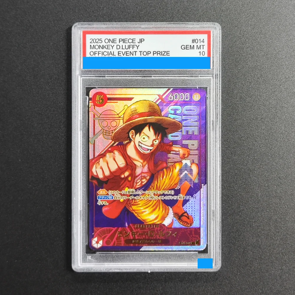 

Proxy DIY 2025 ONE PIECE JP MONKEY D.LUFFYOFFICIAL EVENT TOP PRIZE 014 Rating Card 10 Mt 10 Card Labels Gift Cards Toys