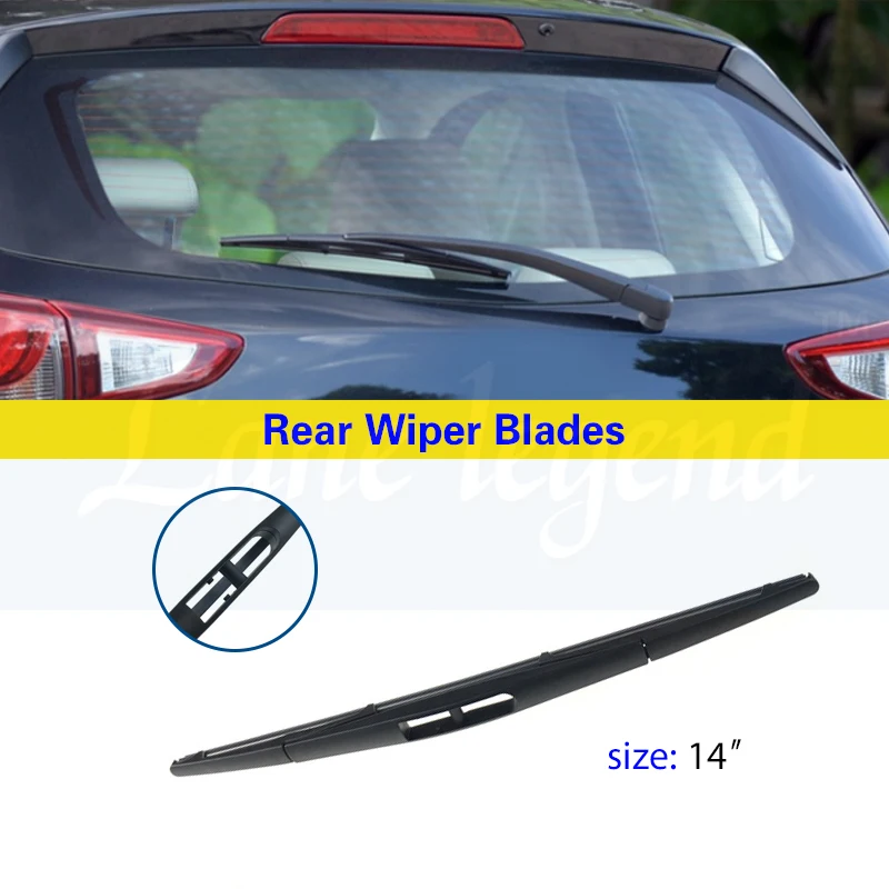 For Mazda2 Mazda Demio 2 DJ DL 2014 - 2023 Car Wiper Front Rear Wiper Blades Windshield Windscreen Window 2021 2022 22\