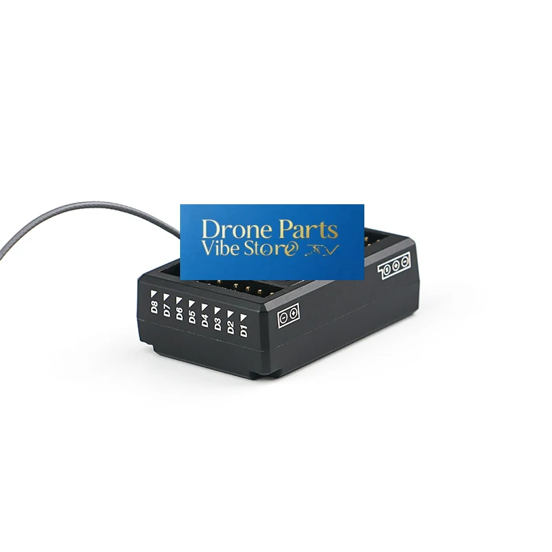 Drone Parts Flysky INr8-8D 2.4GHz 8CH AFHDS 3 Waterproof RC Receiver Integrated Lighting Control Compatible For NB4 NB4+ NB4PRO