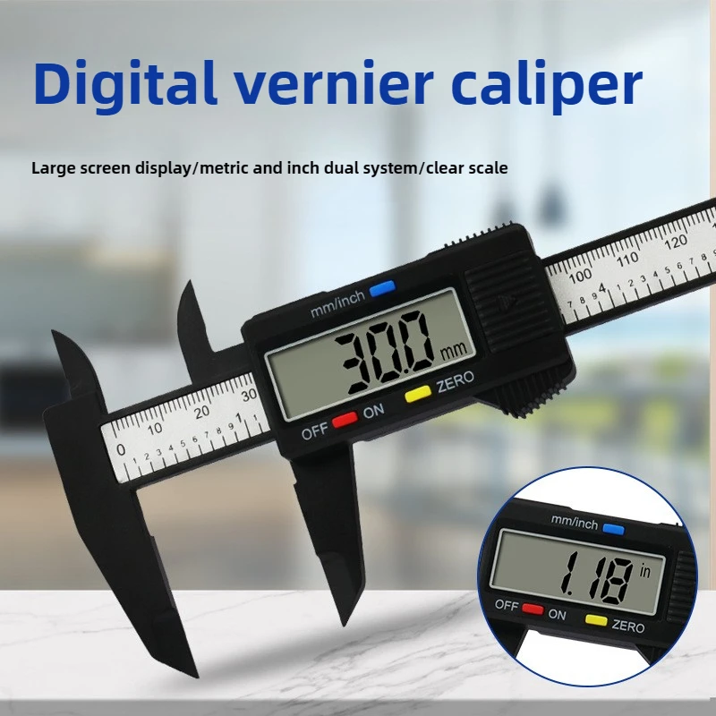 【セール中】高精度デジタルノギス 150mm - LCD電子バーニアゲージ - 耐久性のあるマイクロメーターツール、測定用収納ボックス付き