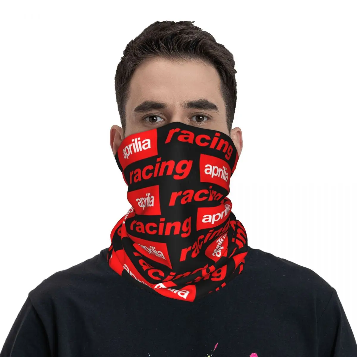 

2024 Aprilia Racing motorsports motor Bandana Merch Neck Cover Printed Mask Scarf Multi-use Headwear For Fishing Windproof