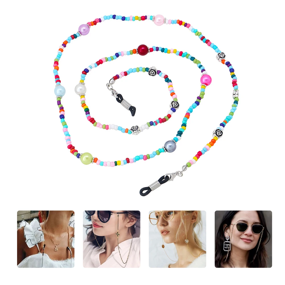 

Glasses Chain Comfortable Eyeglass Holder Portable Anti Lost Straps Frame Sports Lanyard Multifunction