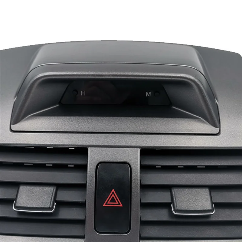 #67L Automotive Parts & Accessories,Center A/C Outlet Air Vent Panel for Toyota Corolla 08-13 55670-02340,black