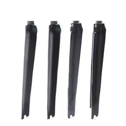 Carbon Fiber Fork Cycling Bicycle Parts, 3K Black Gloss/Matte 700x25c Rim Brake, QR Straight Tube, Road Bike Parts