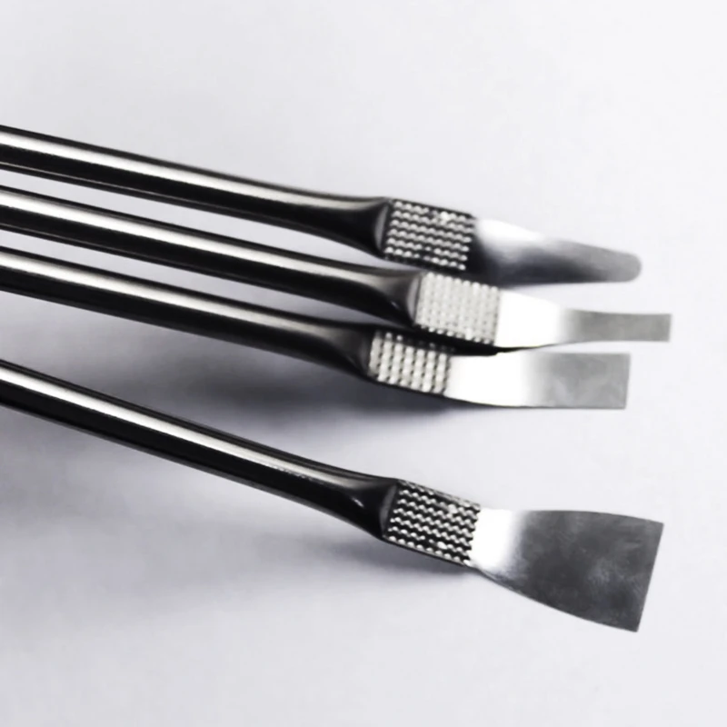 8Pcs Computer Mobile Phone Repair Disassembly Prying Opening Tool Metal Crowbar Remover Repair Tools