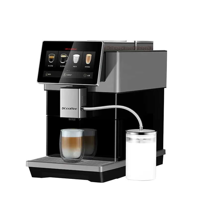 Model Household Fully Automatic Coffee Maker Mini Espresso Machine with Grinder Built in Coffee Bean to Powder