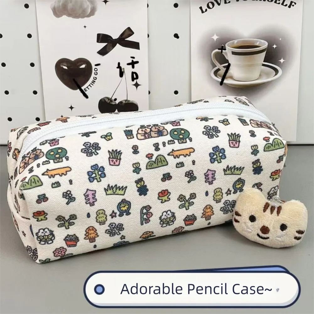 High Quality Large Capacity Pen Bag Multifunctional Gift Pencil Case Pen Box for Students