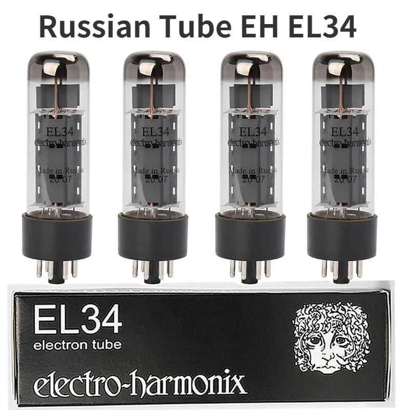 El34 Rohrmaschine EH EL34 ersetzt JJ Dawn 6P3P 6L6 6P3P KT66 KT77 6CA7 Test passende echte El34 Rohrmaschine Diy Kit