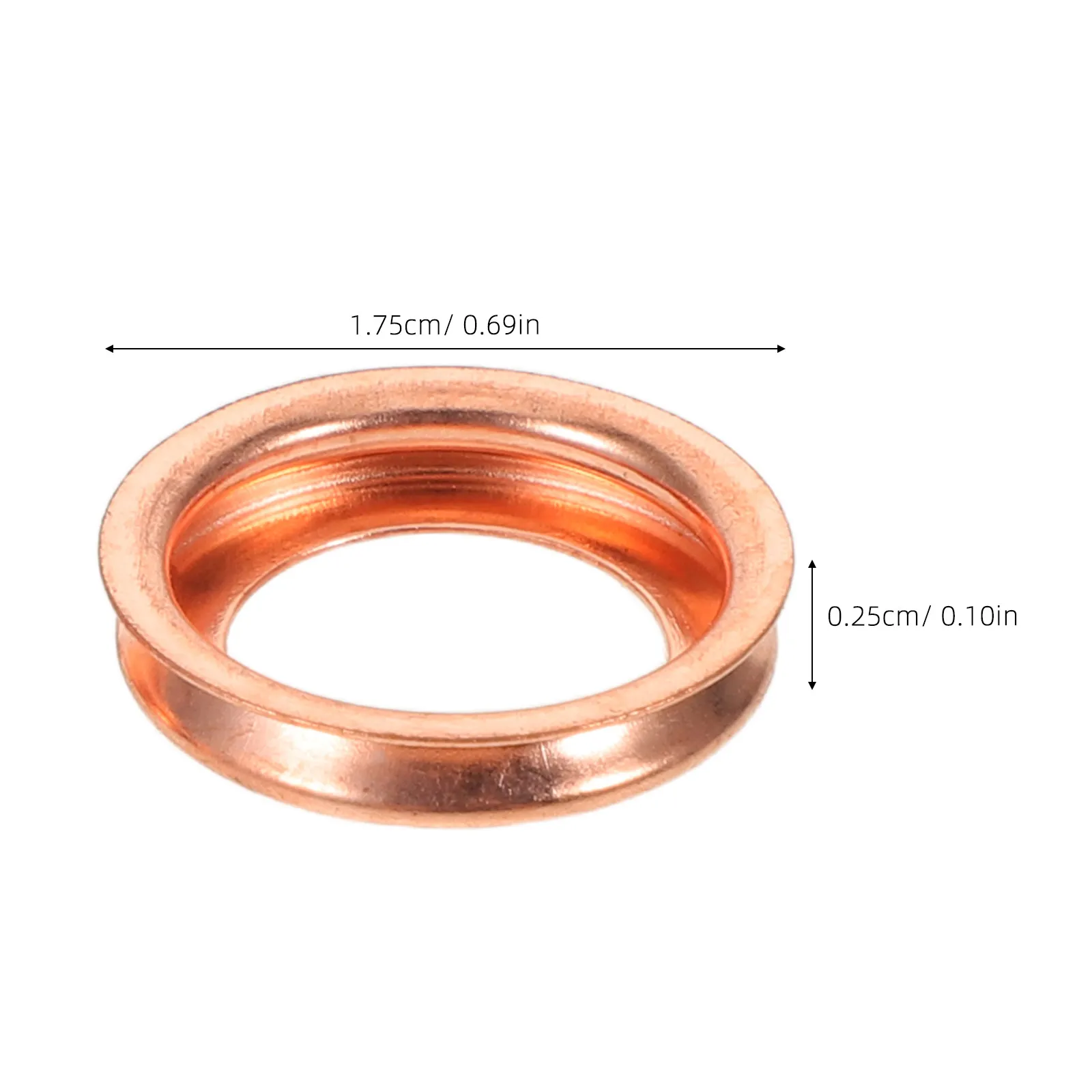 20Pcs Oil Pan Drain Plug Alloy Washer Leak-Proof Engine Drain Seal Gasket for Car Maintenance Oil Sump Plug Replacement