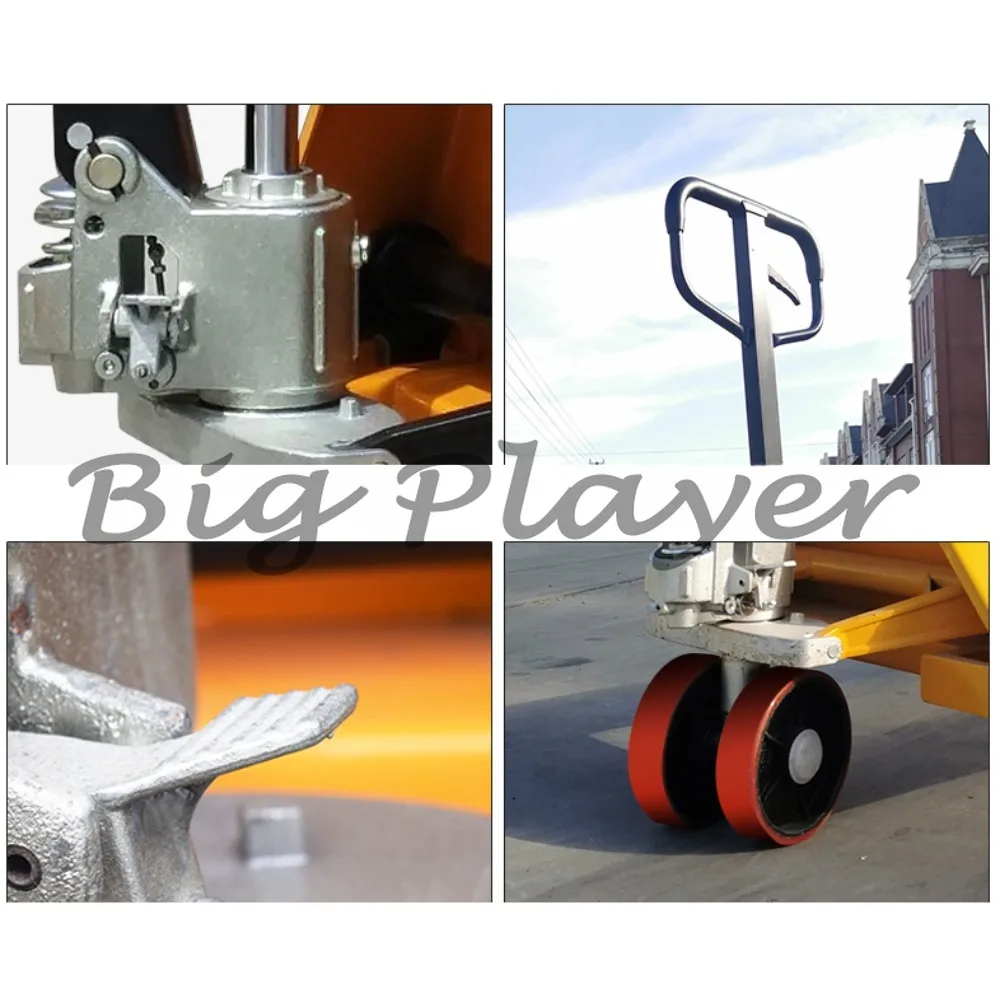 Remorque hydraulique manuelle de chariot élévateur de palette