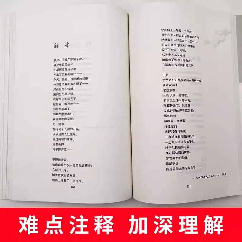 Selected Poems of Ai Qing Chinese Extracurricular Reading Materials Classic literary works for junior high school students